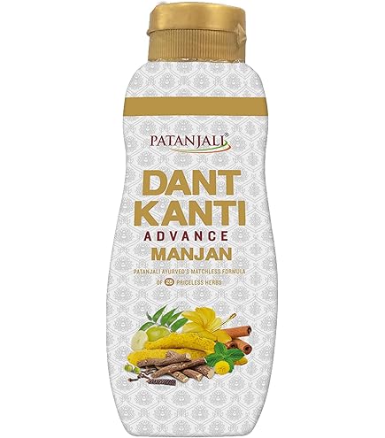 Amazon.com: Patanjali Advance Dant Kanti Manjan, 100g (Pack of 2